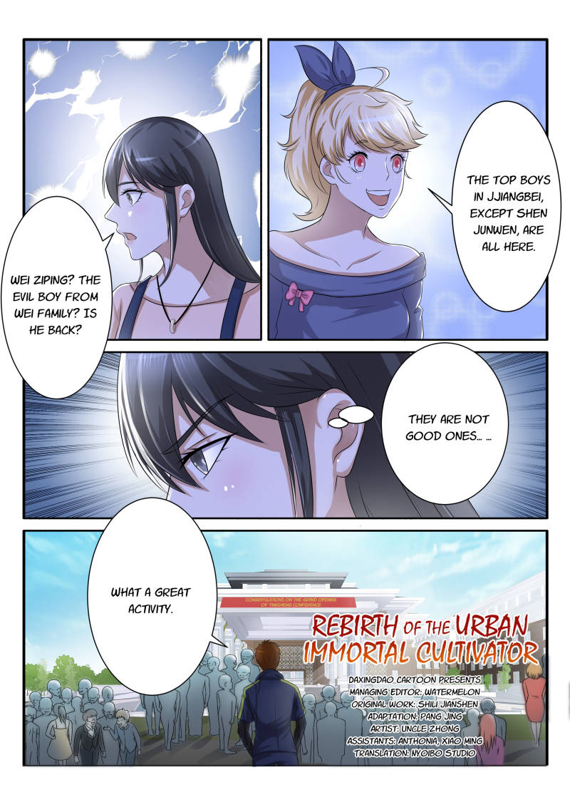 Read Rebirth Of The Urban Immortal Cultivator Manga Online