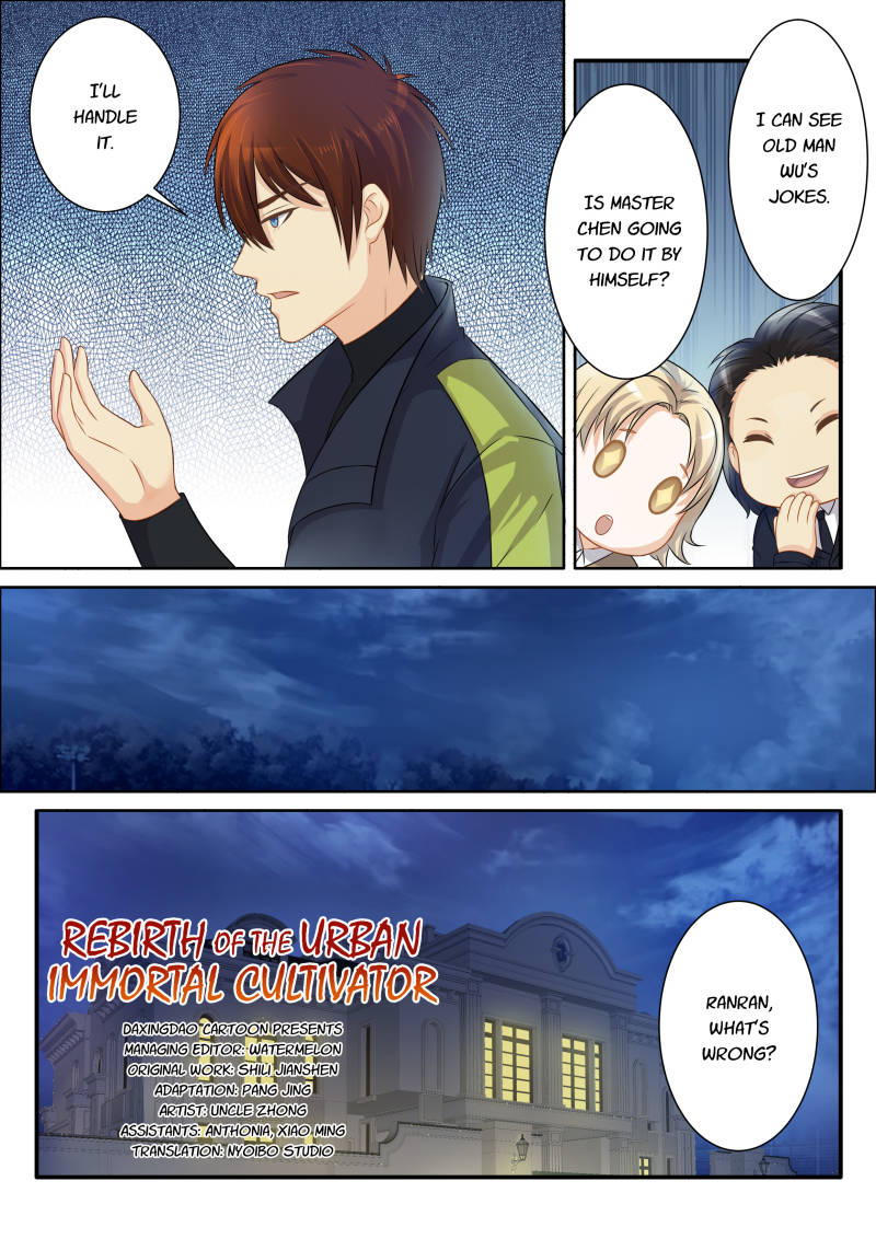 Read Rebirth Of The Urban Immortal Cultivator Manga Online