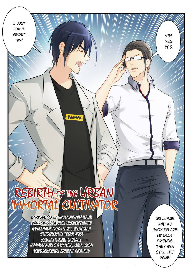 Read Rebirth Of The Urban Immortal Cultivator Manga Online