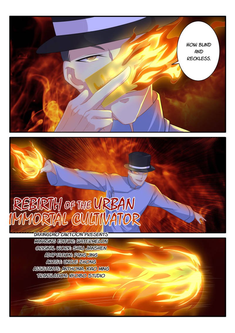 Read Rebirth Of The Urban Immortal Cultivator Manga Online