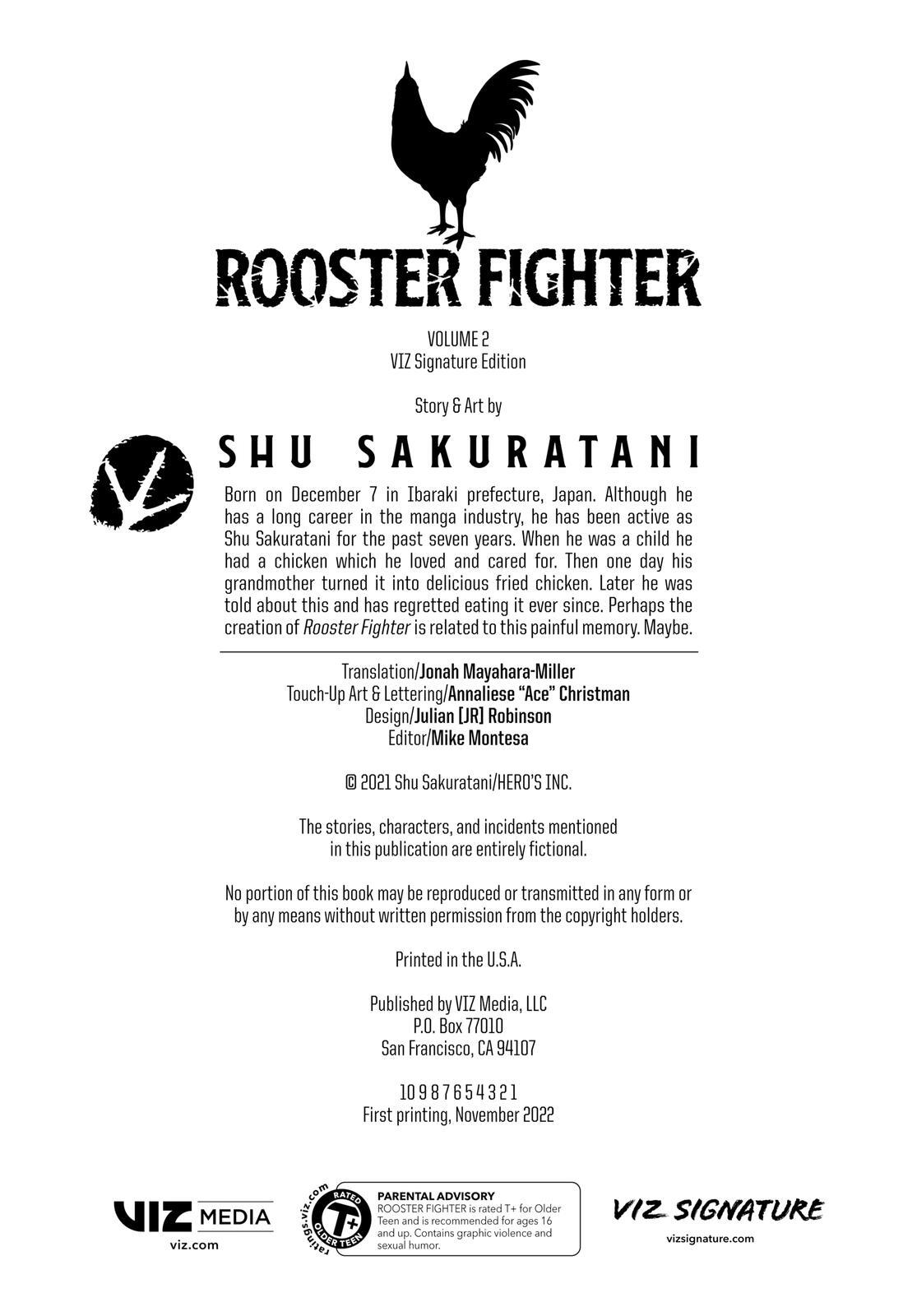 Read Rooster Fighter Manga Online