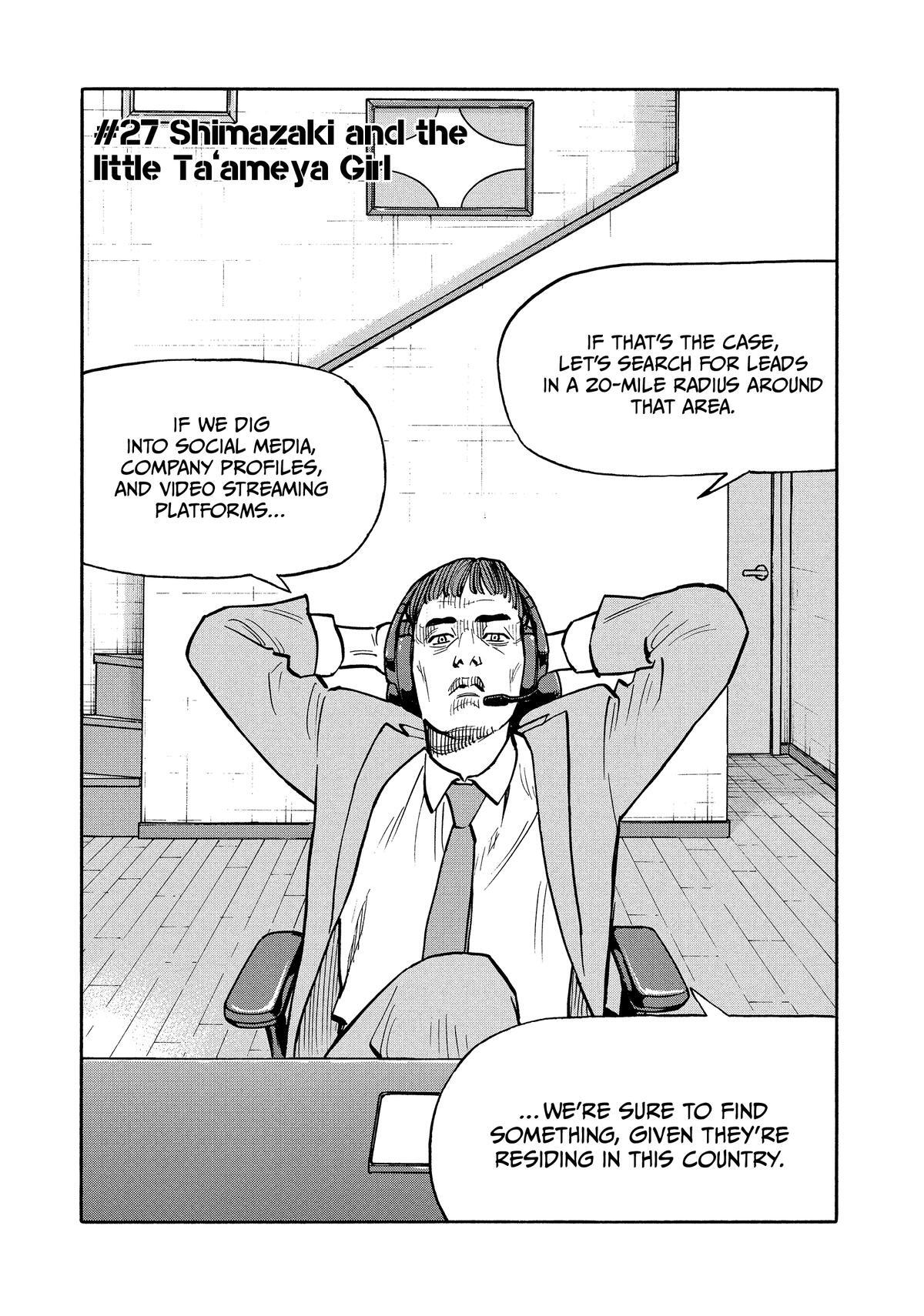 Read Shimazaki In The Land Of Peace Manga Online
