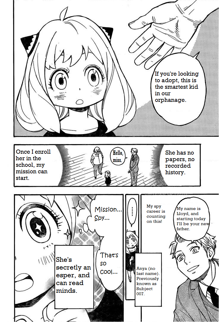 Read Spy x Family Manga Online