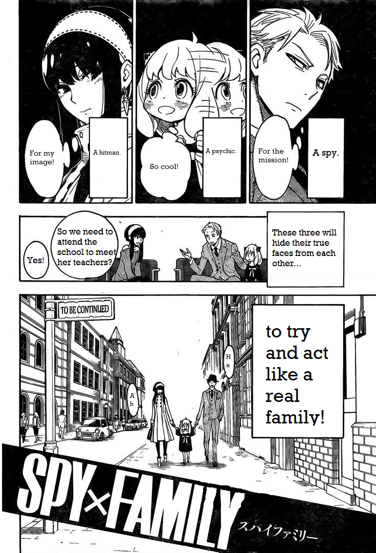 Read Spy x Family Manga Online