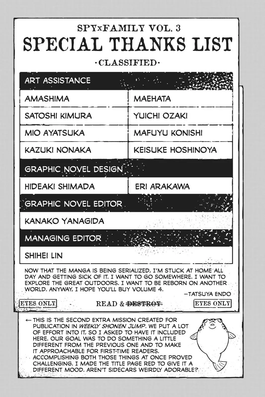 Read Spy x Family Manga Online