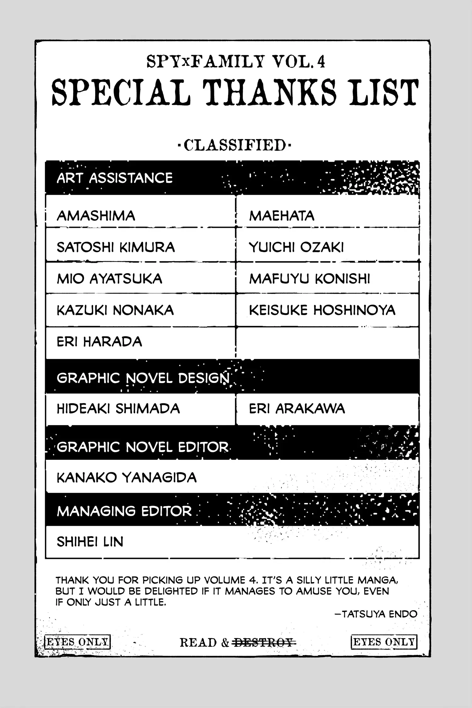 Read Spy x Family Manga Online