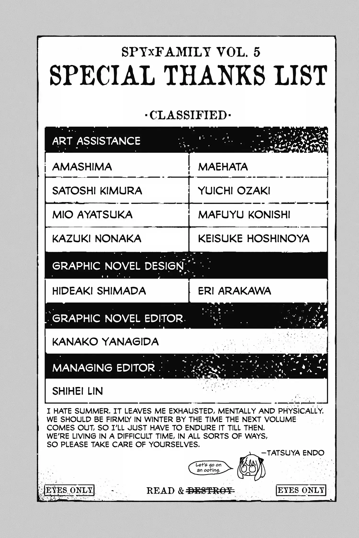 Read Spy x Family Manga Online