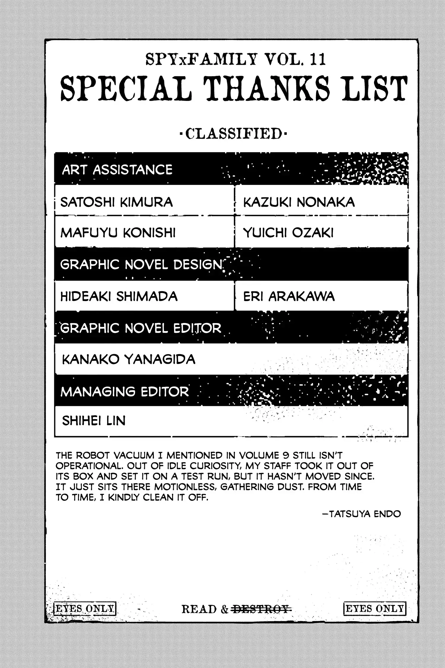 Read Spy x Family Manga Online