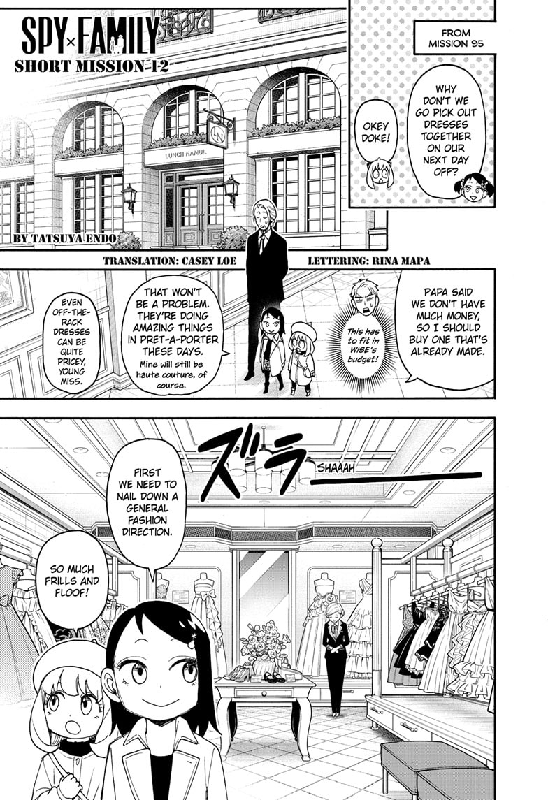 Read Spy x Family Manga Online