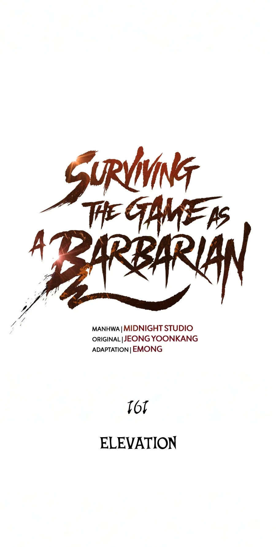 Read Surviving the Game as a Barbarian Manga Online