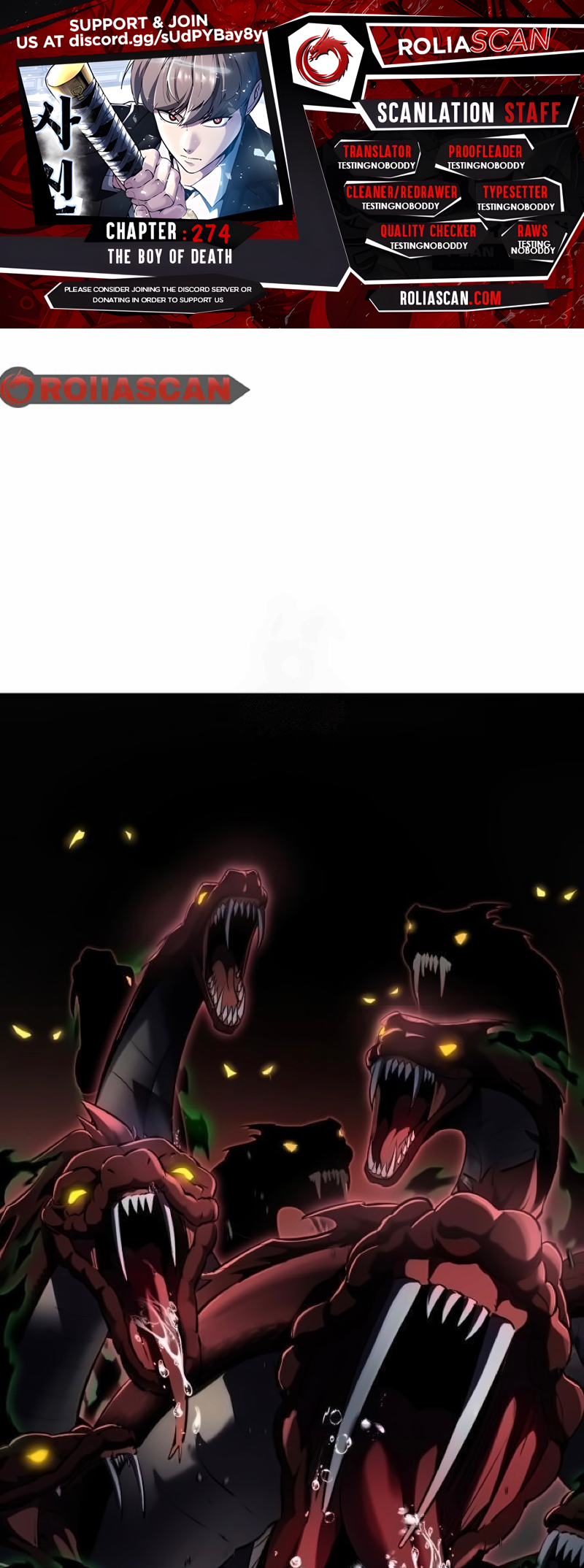 Read The Boy of Death Manga Online