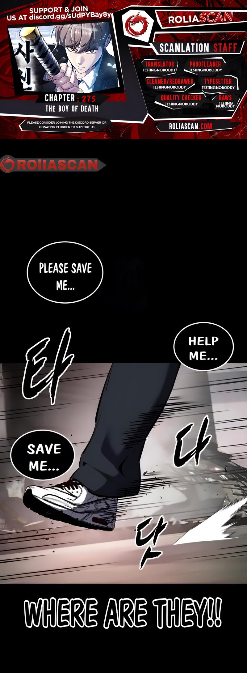 Read The Boy of Death Manga Online