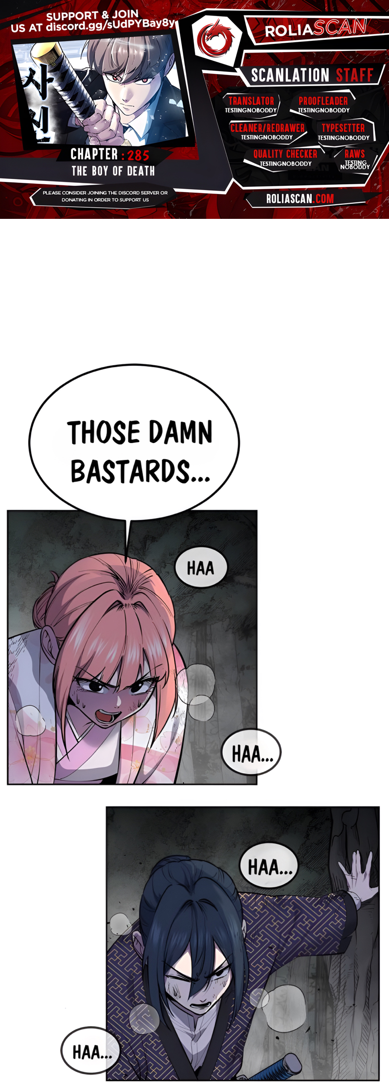 Read The Boy of Death Manga Online