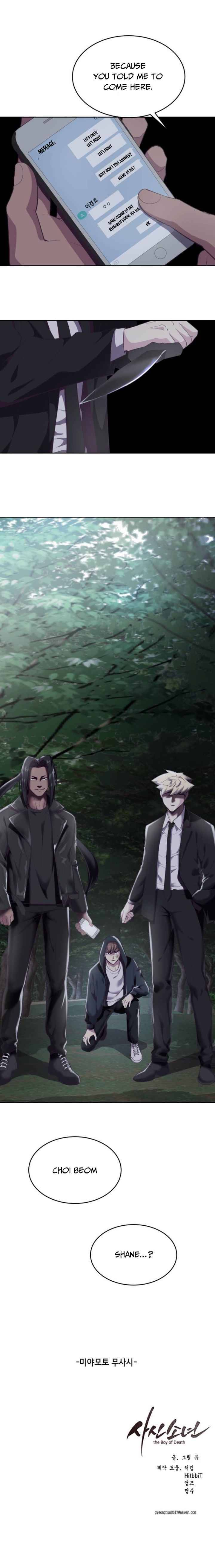 Read The Boy of Death Manga Online