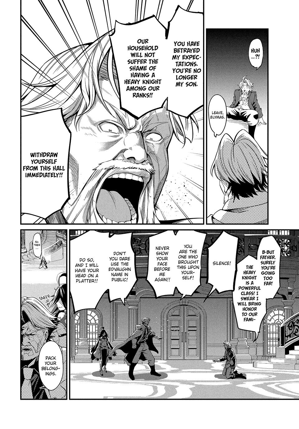 Read The Exiled Heavy Knight Knows How to Game the System Manga Online