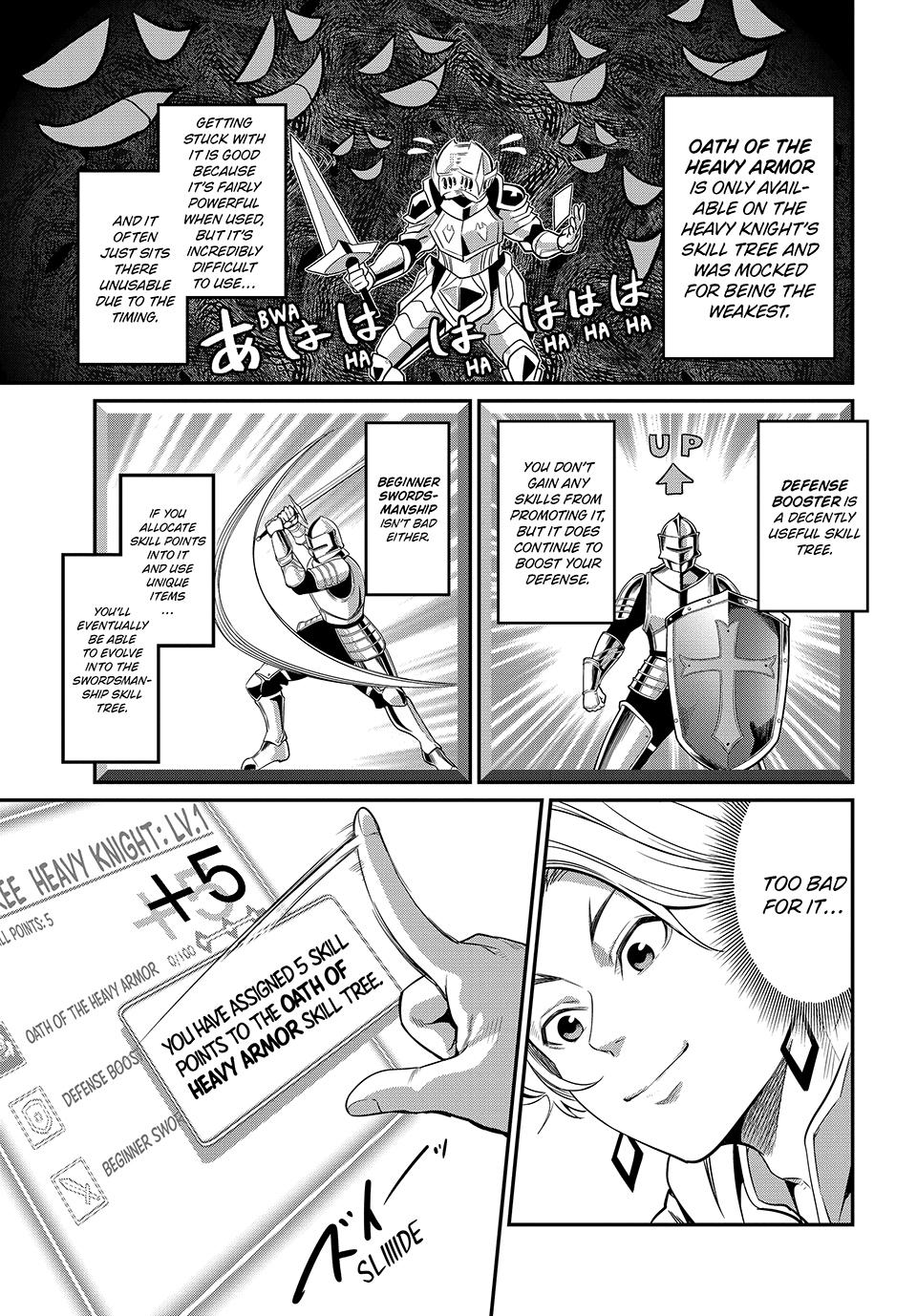Read The Exiled Heavy Knight Knows How to Game the System Manga Online