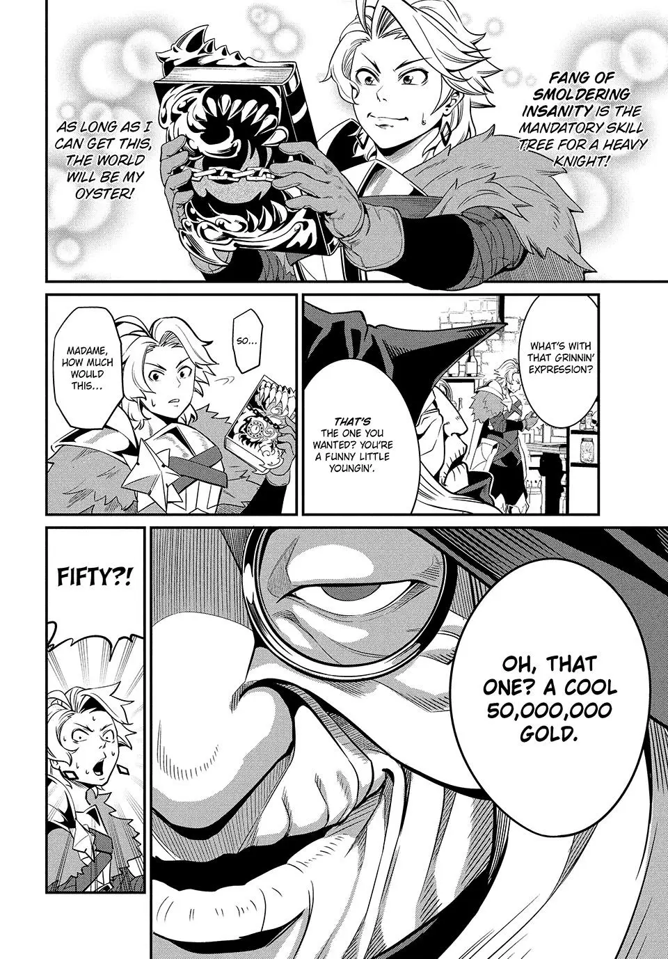 Read The Exiled Heavy Knight Knows How to Game the System Manga Online