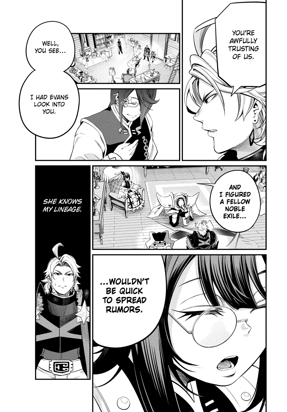 Read The Exiled Heavy Knight Knows How to Game the System Manga Online