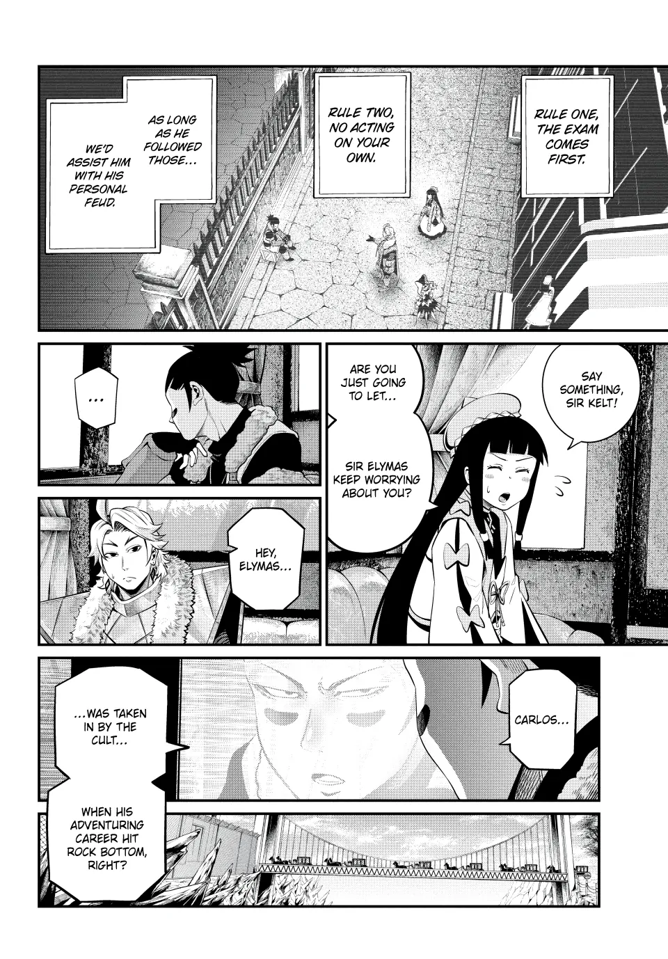 Read The Exiled Heavy Knight Knows How to Game the System Manga Online