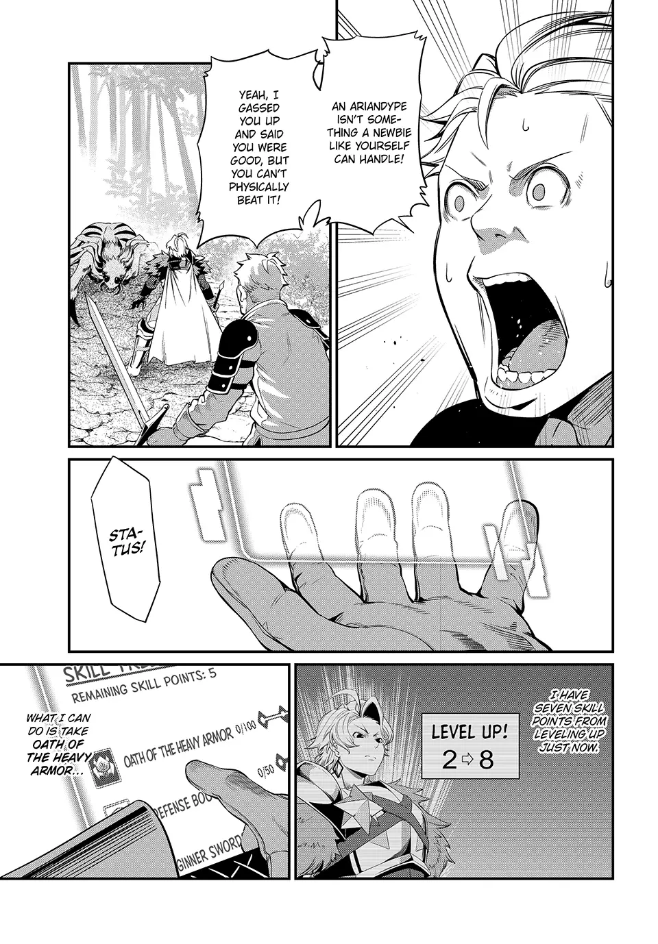 Read The Exiled Heavy Knight Knows How to Game the System Manga Online