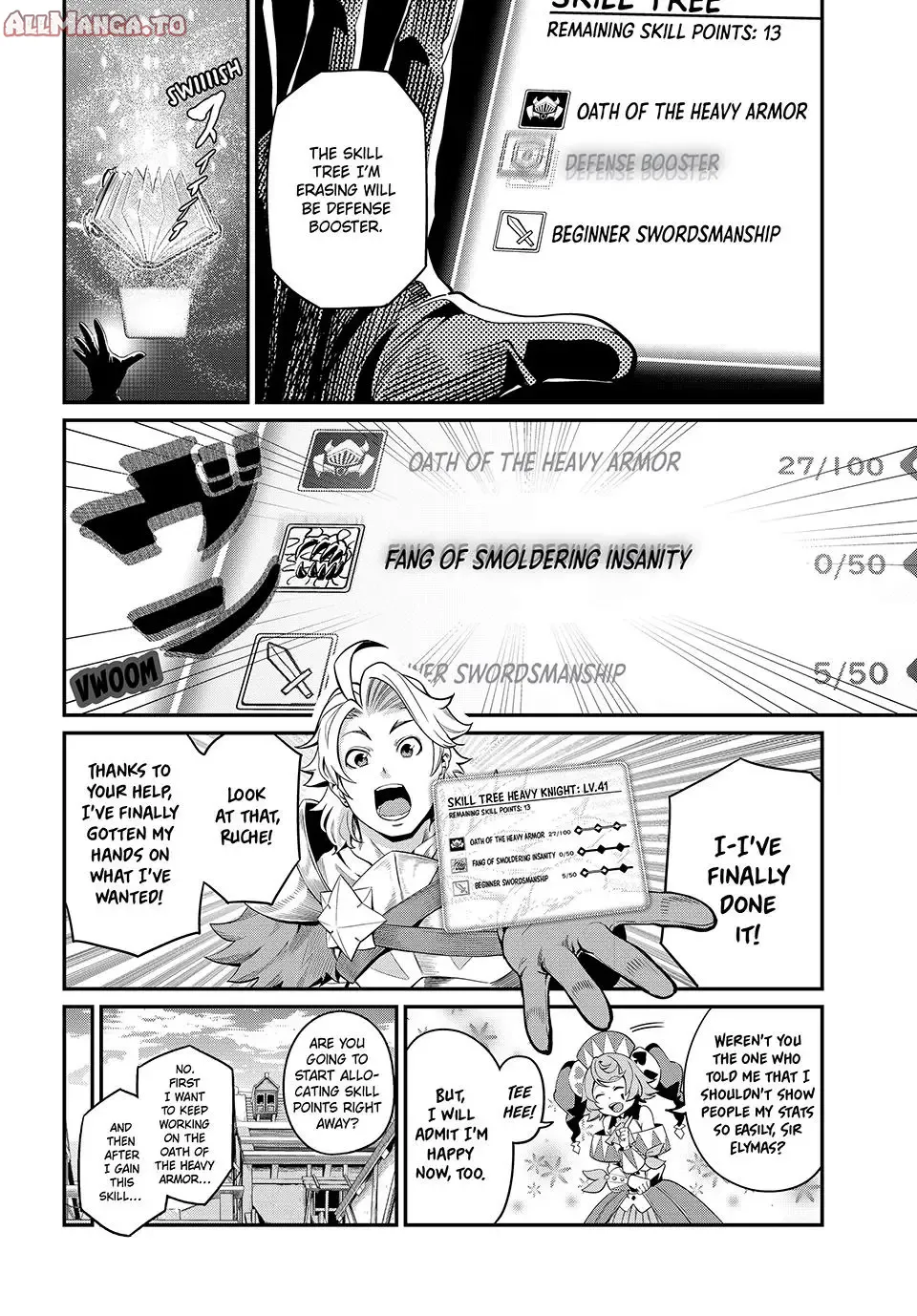 Read The Exiled Heavy Knight Knows How to Game the System Manga Online