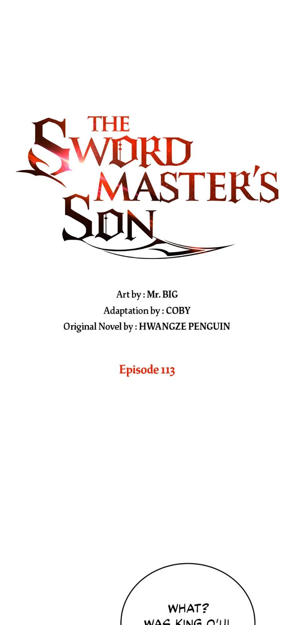 Read The Swordmaster's Son Manga Online