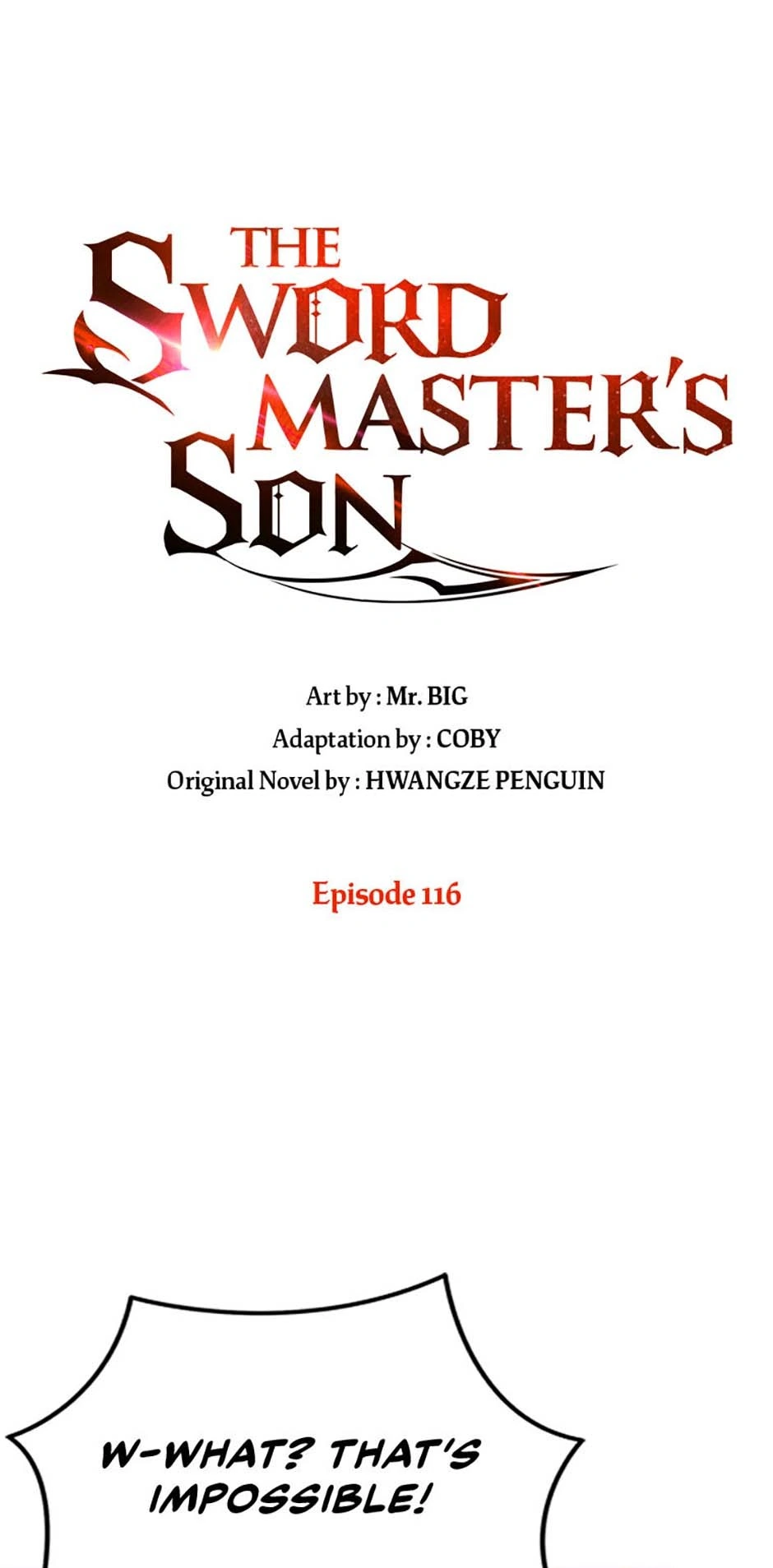 Read The Swordmaster's Son Manga Online