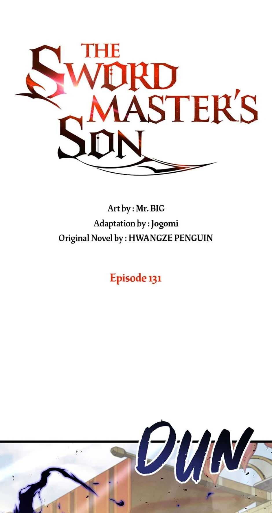 Read The Swordmaster's Son Manga Online