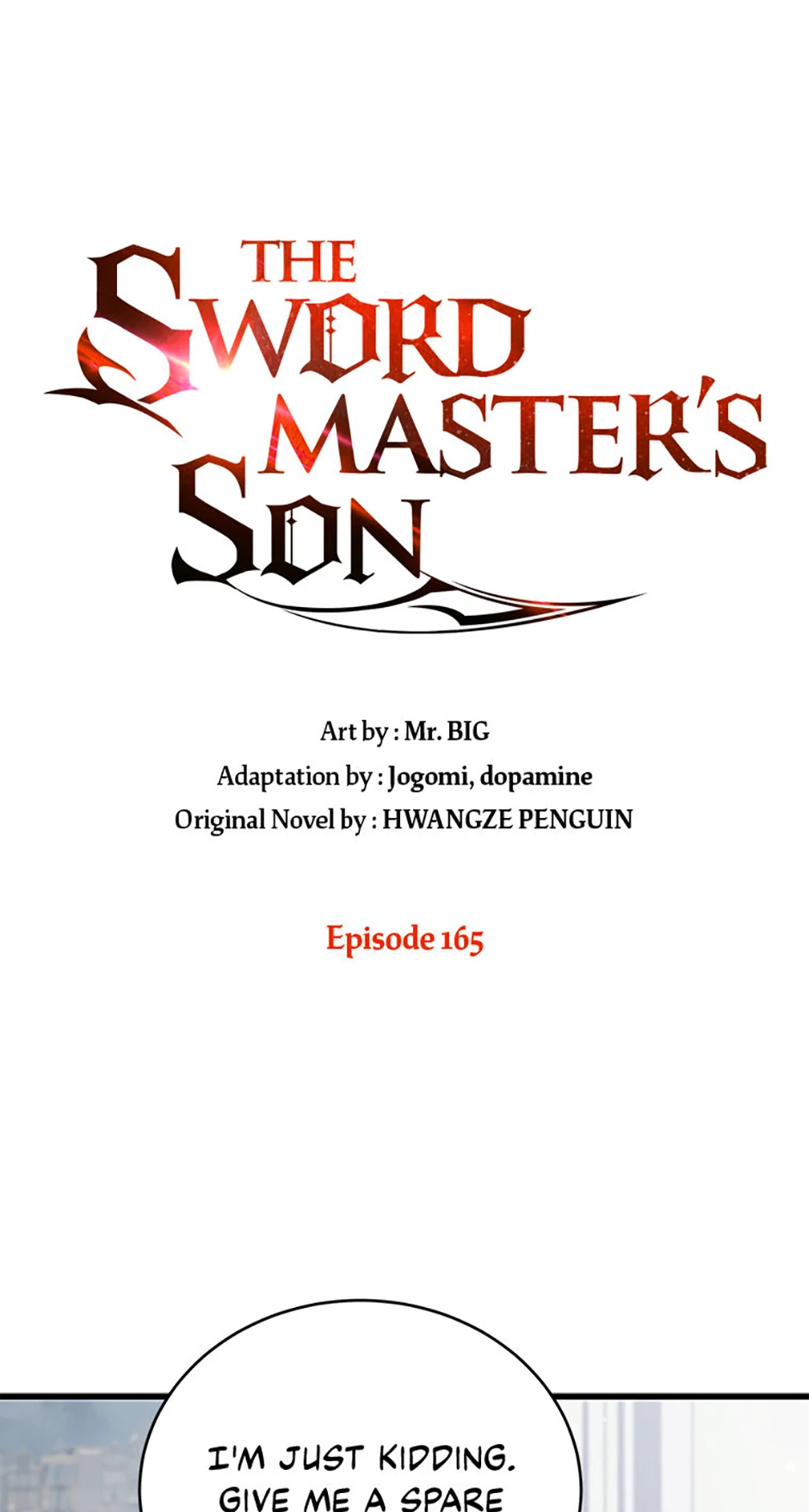 Read The Swordmaster's Son Manga Online