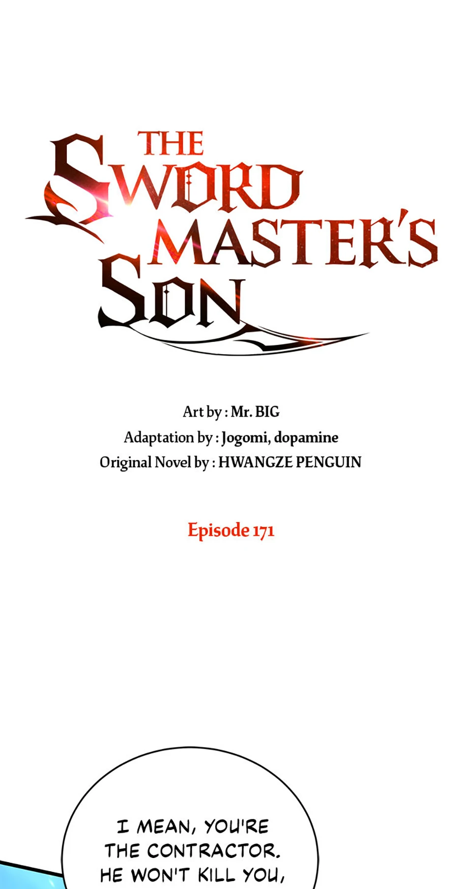Read The Swordmaster's Son Manga Online