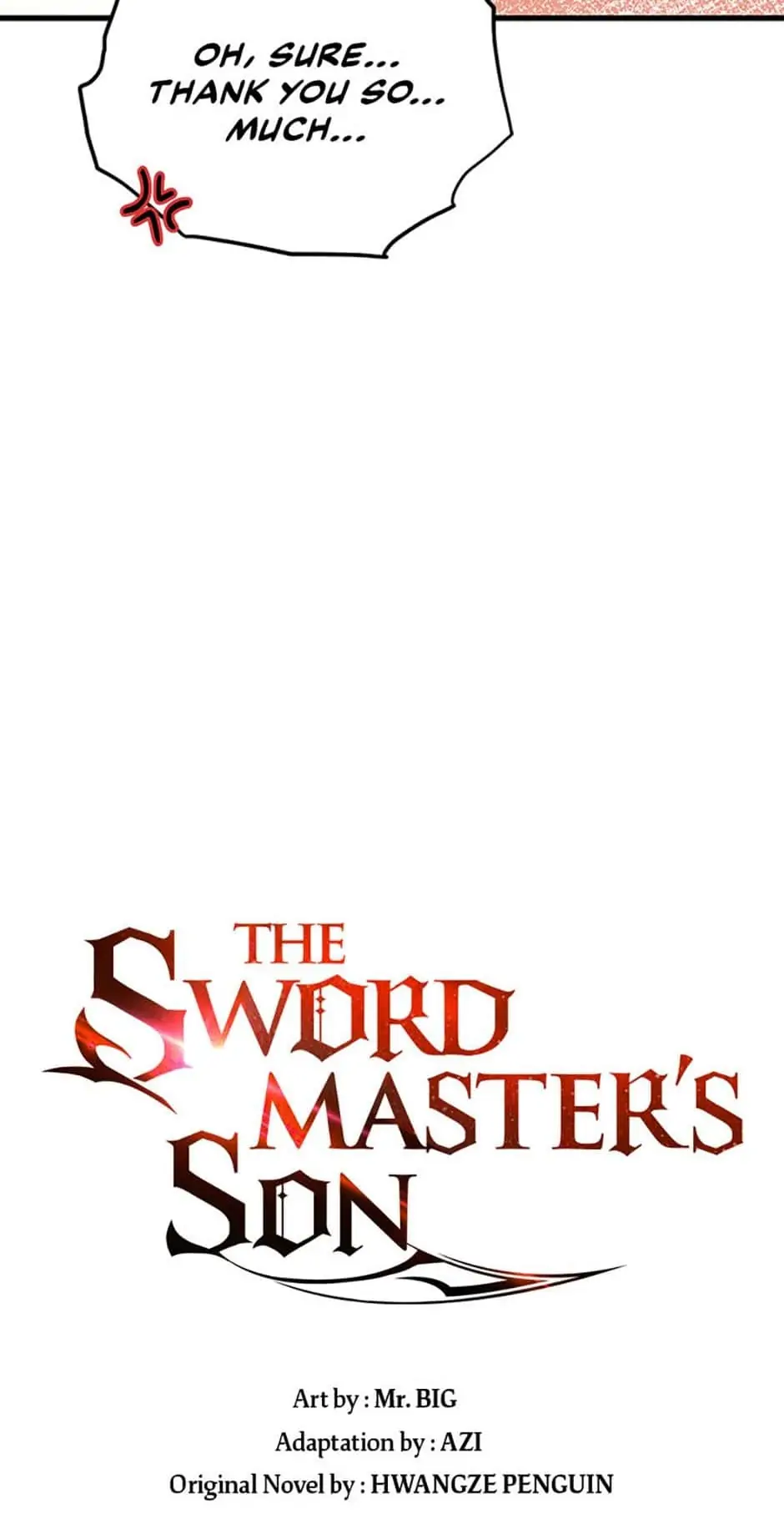 Read The Swordmaster's Son Manga Online
