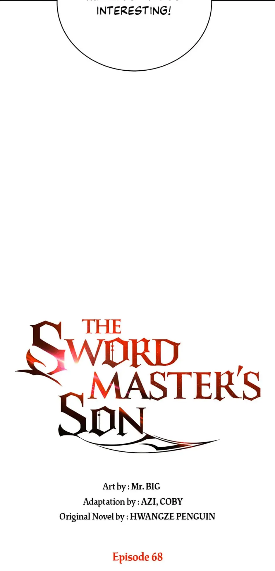 Read The Swordmaster's Son Manga Online