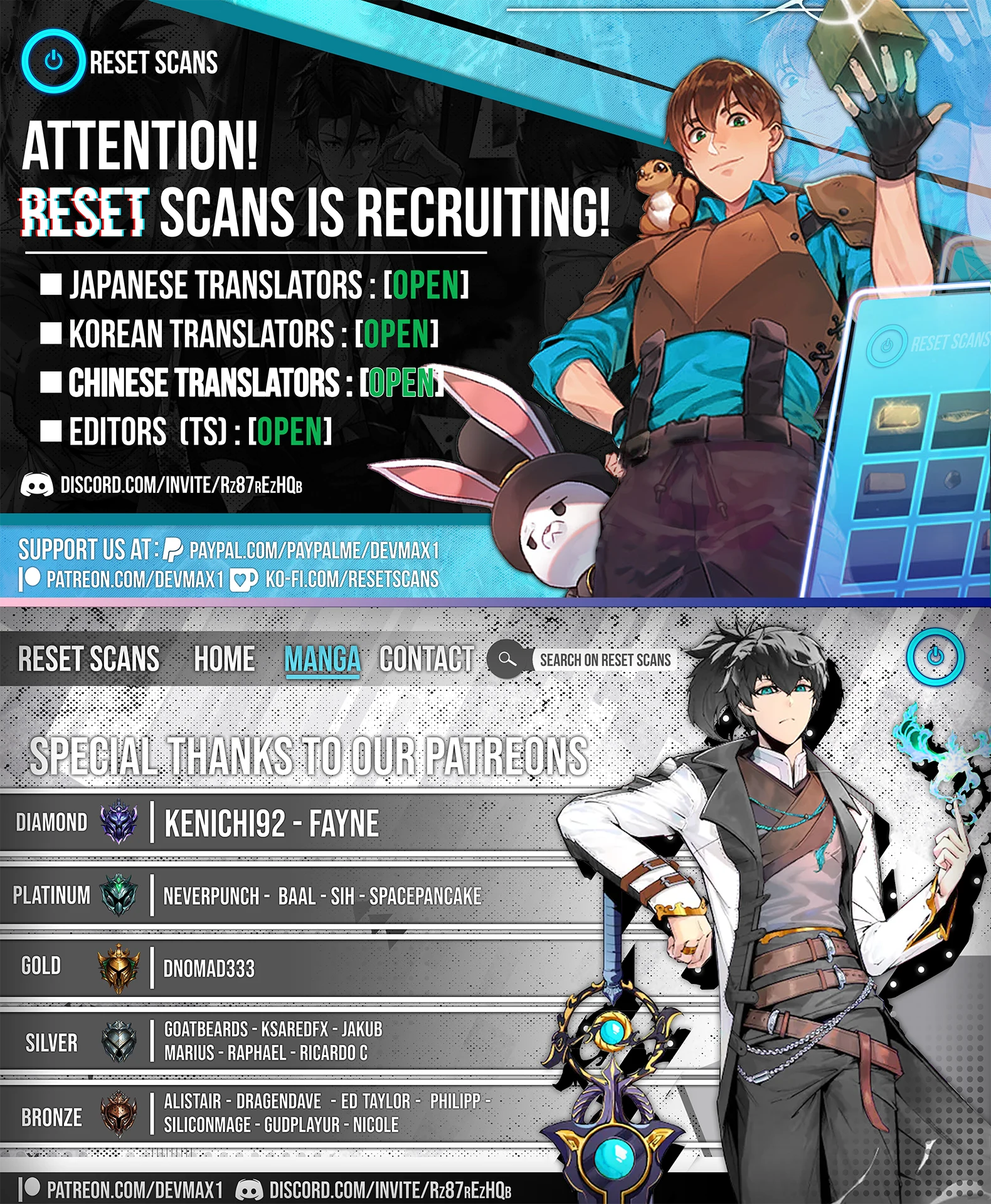 Read The Tale of the Skeleton Messenger Manga Online