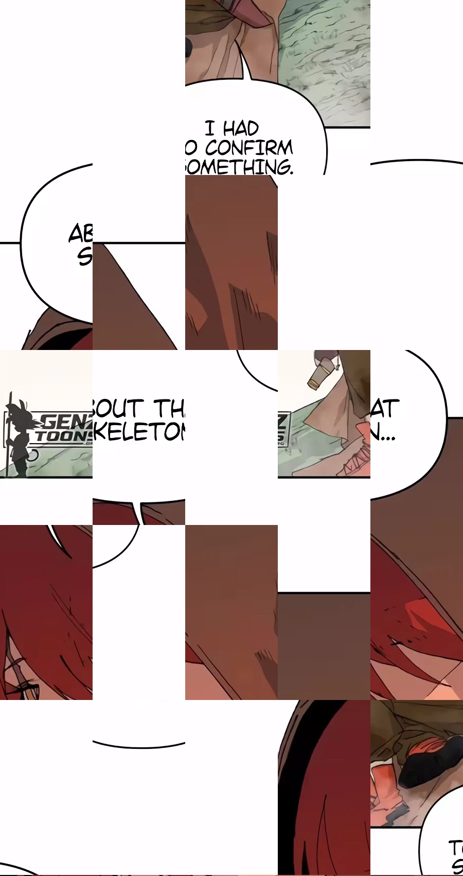 Read The Tale of the Skeleton Messenger Manga Online