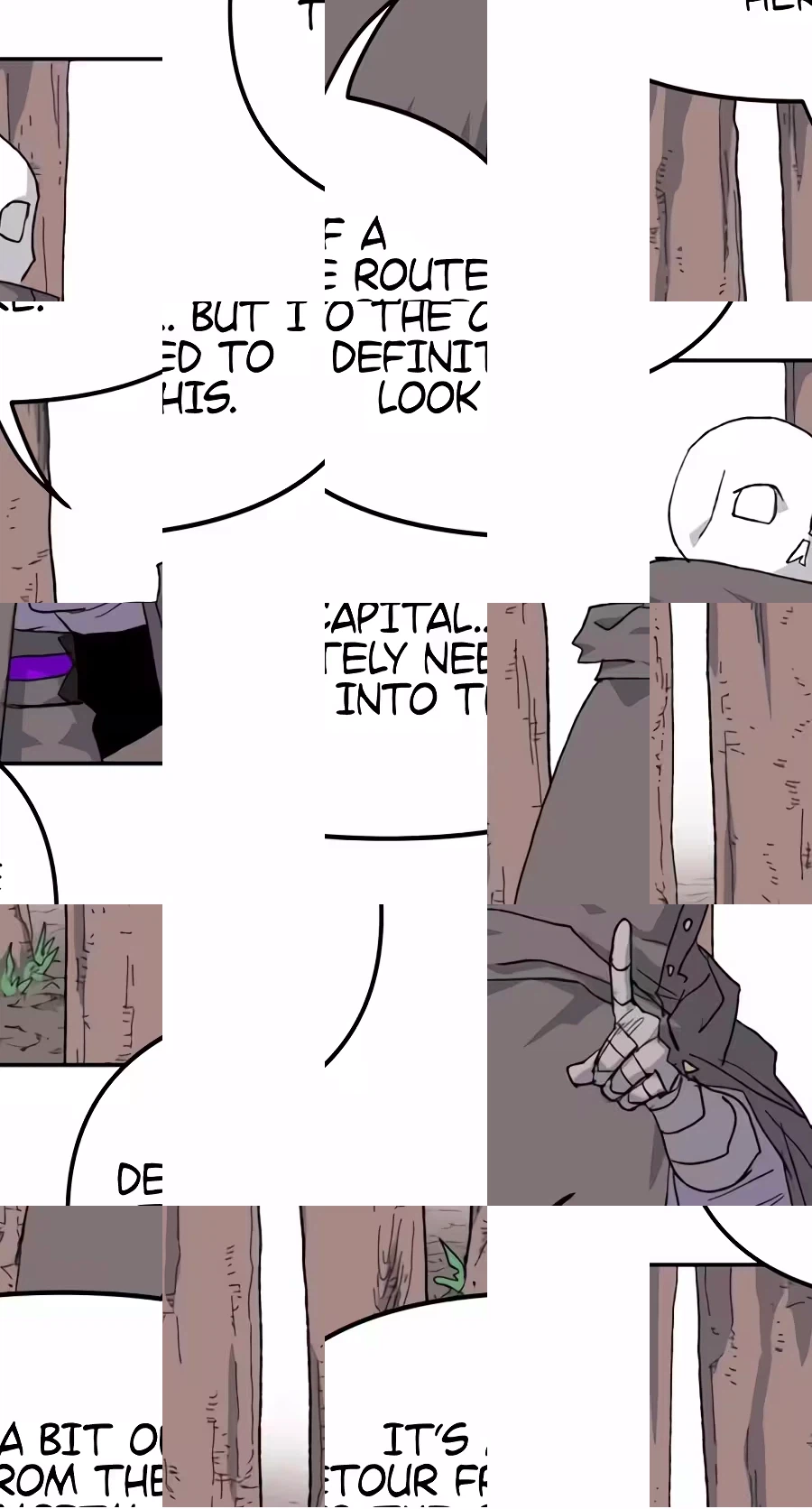 Read The Tale of the Skeleton Messenger Manga Online