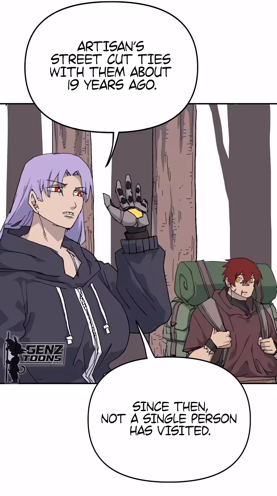 Read The Tale of the Skeleton Messenger Manga Online
