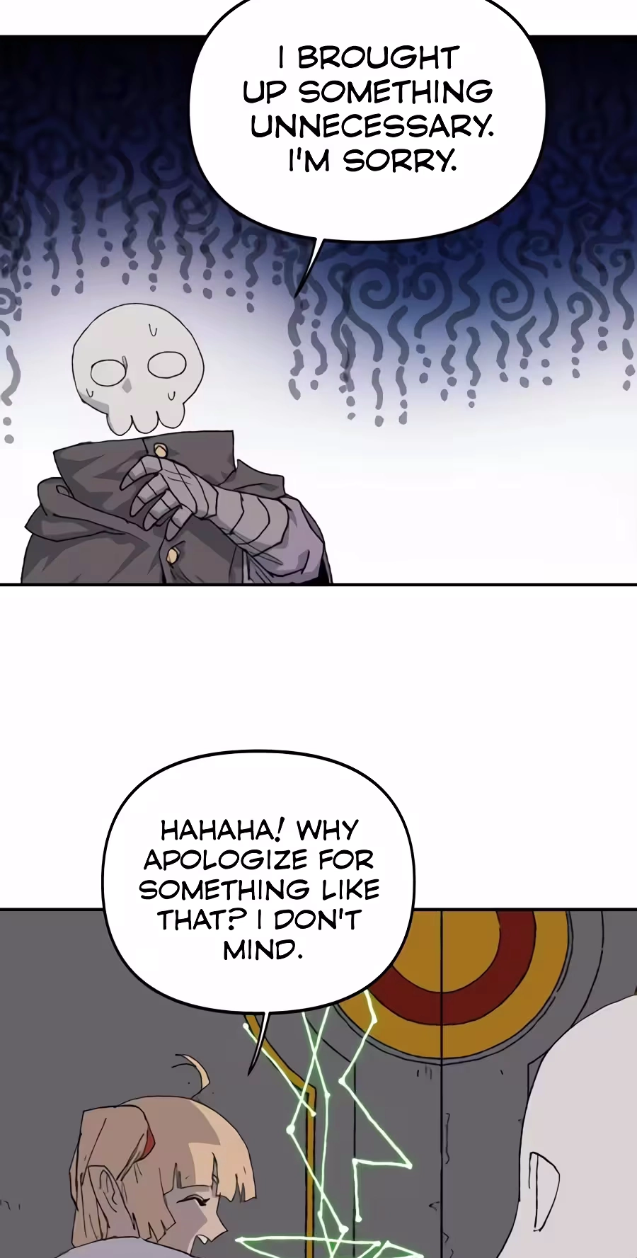 Read The Tale of the Skeleton Messenger Manga Online