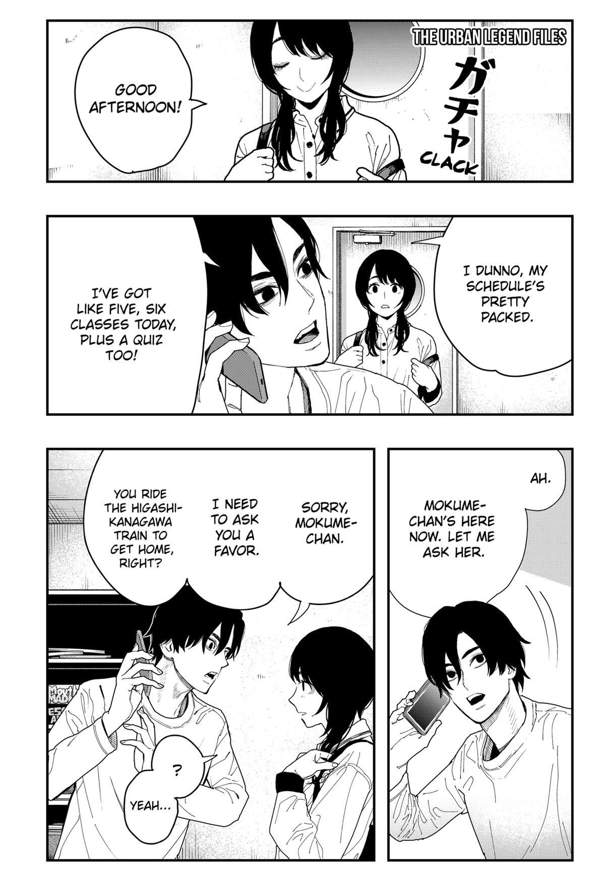 Read The Urban Legend Files Manga Online