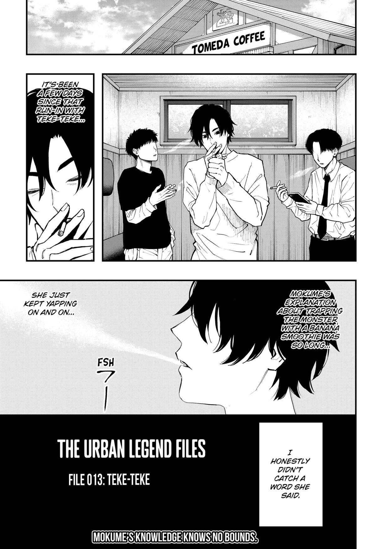 Read The Urban Legend Files Manga Online