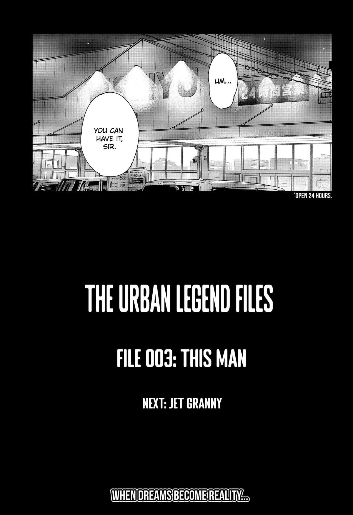 Read The Urban Legend Files Manga Online