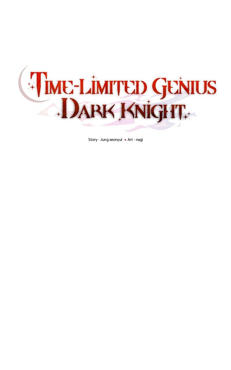 Read Time Limited Genius Dark Knight Manga Online