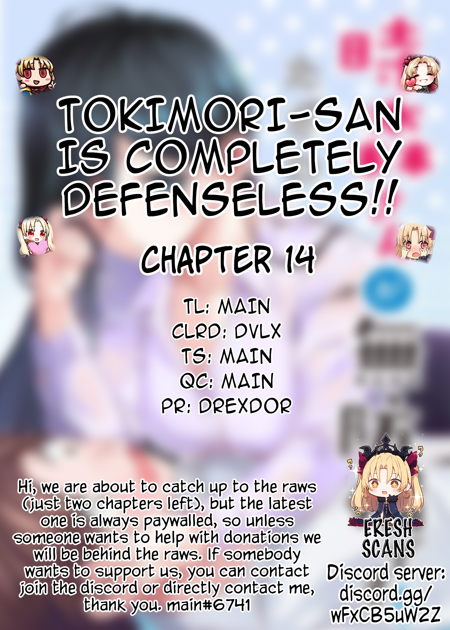 Read Tokimori-san ga Muboubi desu!! Manga Online