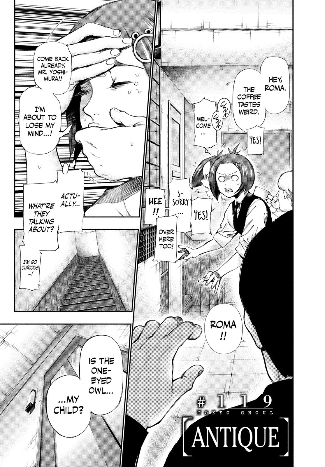 Read Tokyo Ghoul Manga Online