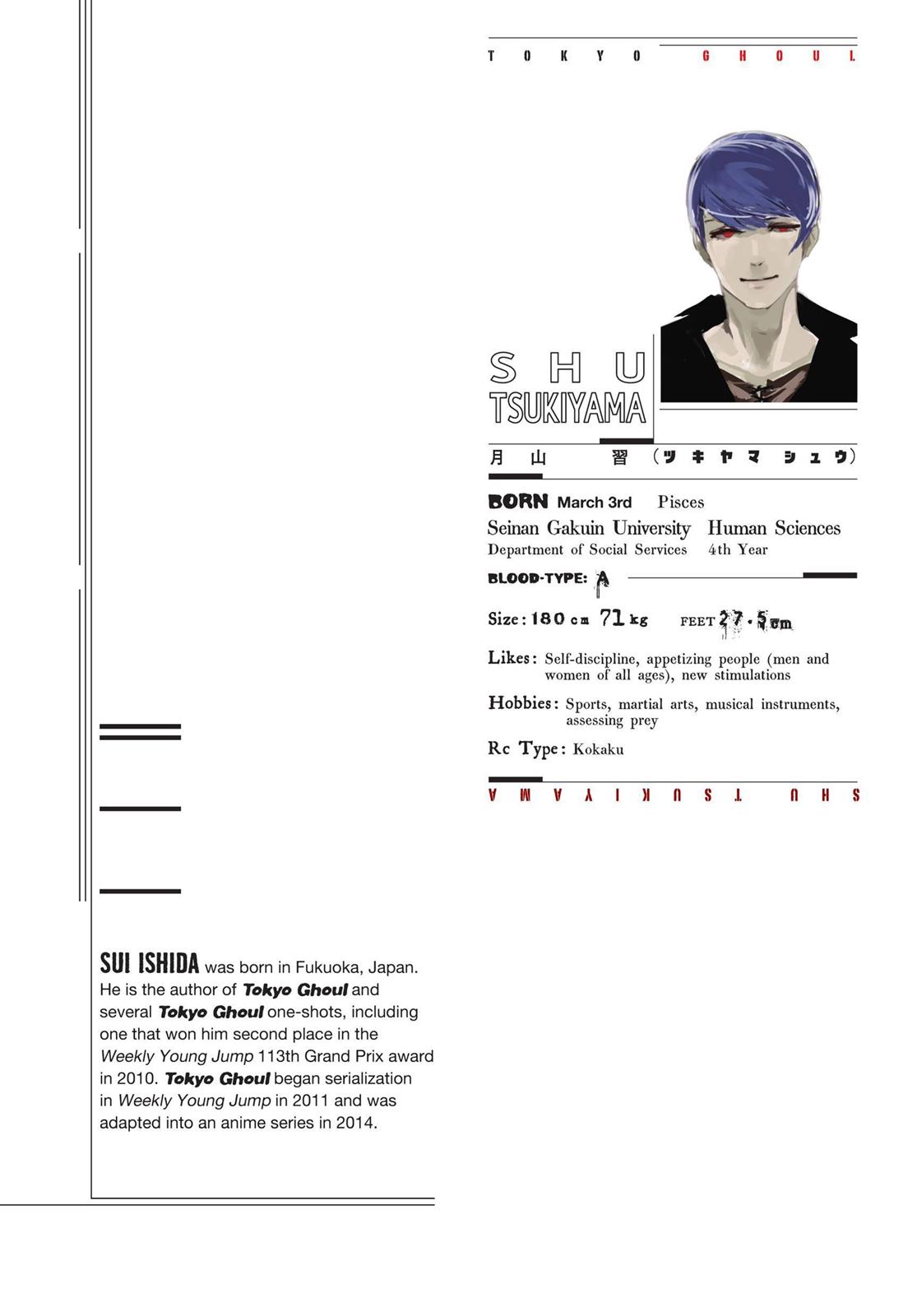 Read Tokyo Ghoul Manga Online