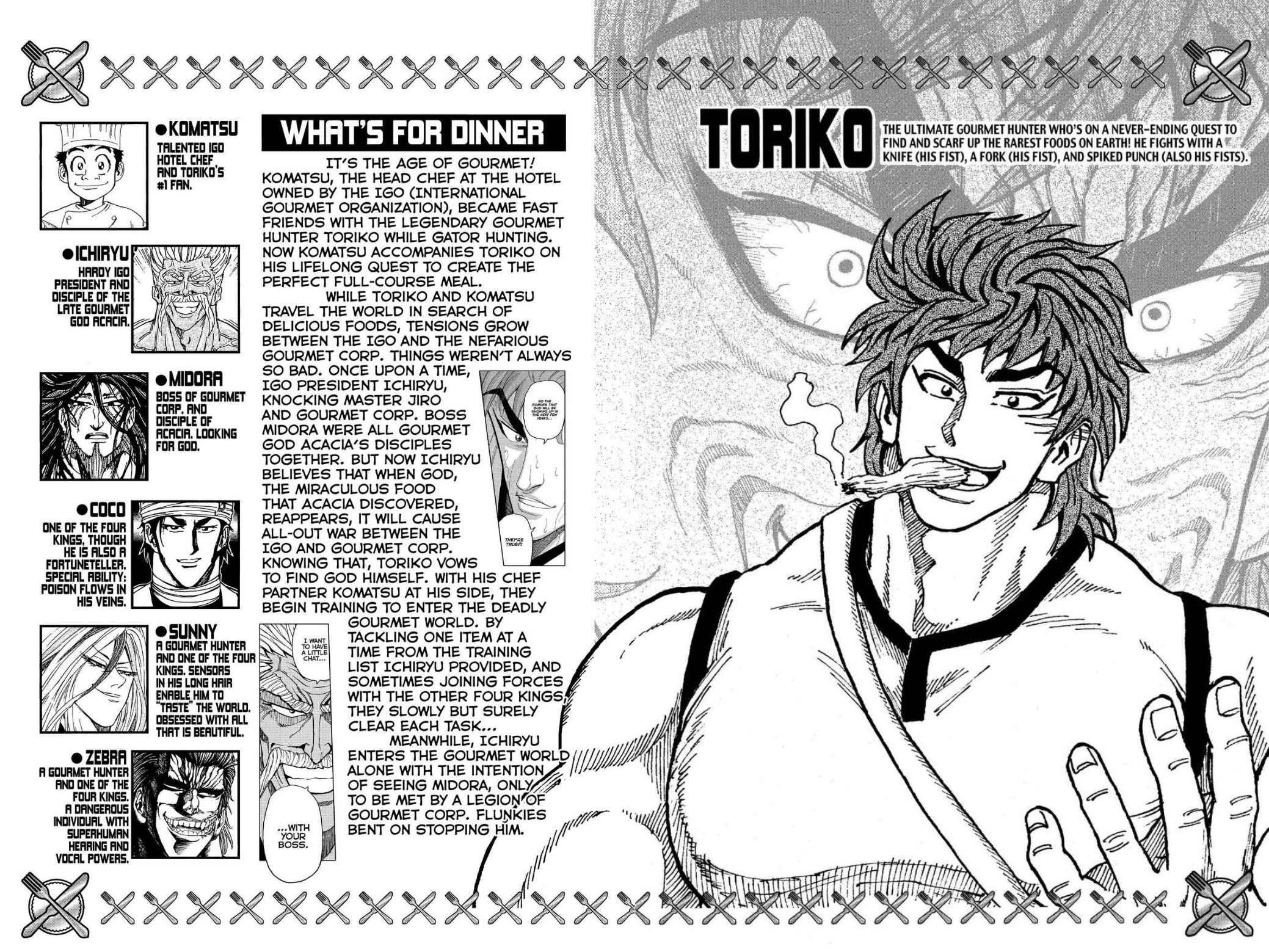 Read Toriko Manga Online