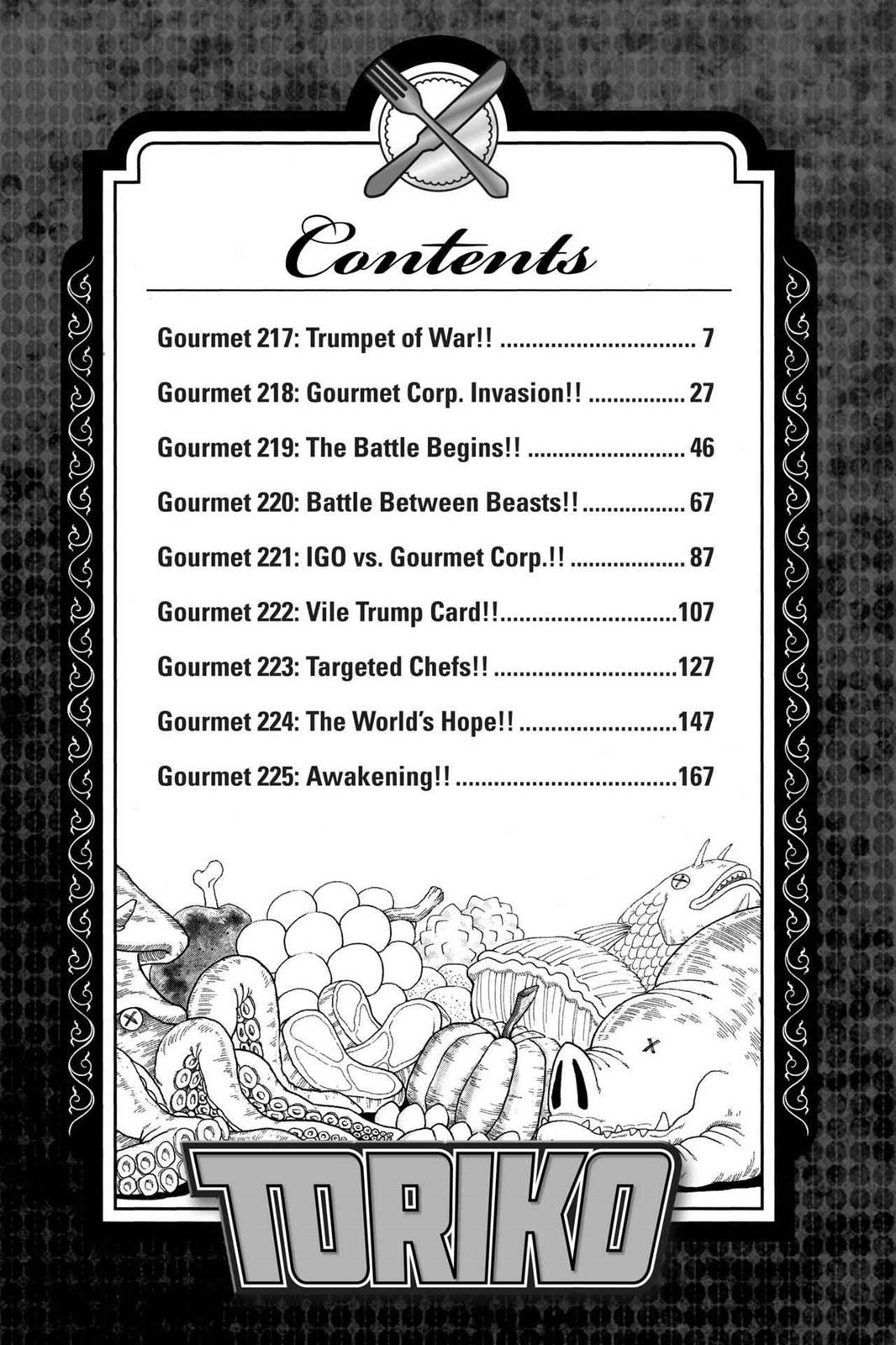 Read Toriko Manga Online