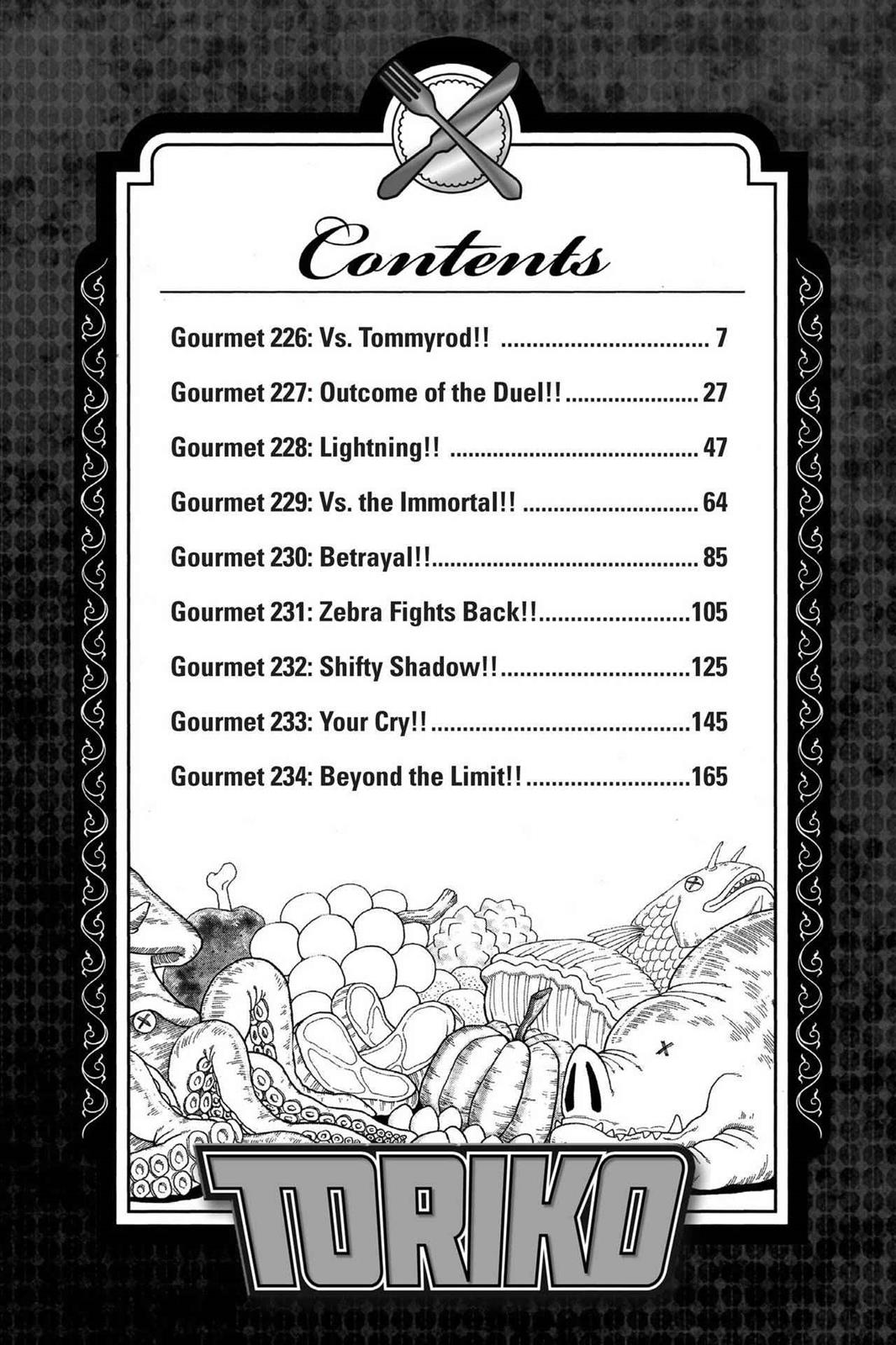 Read Toriko Manga Online