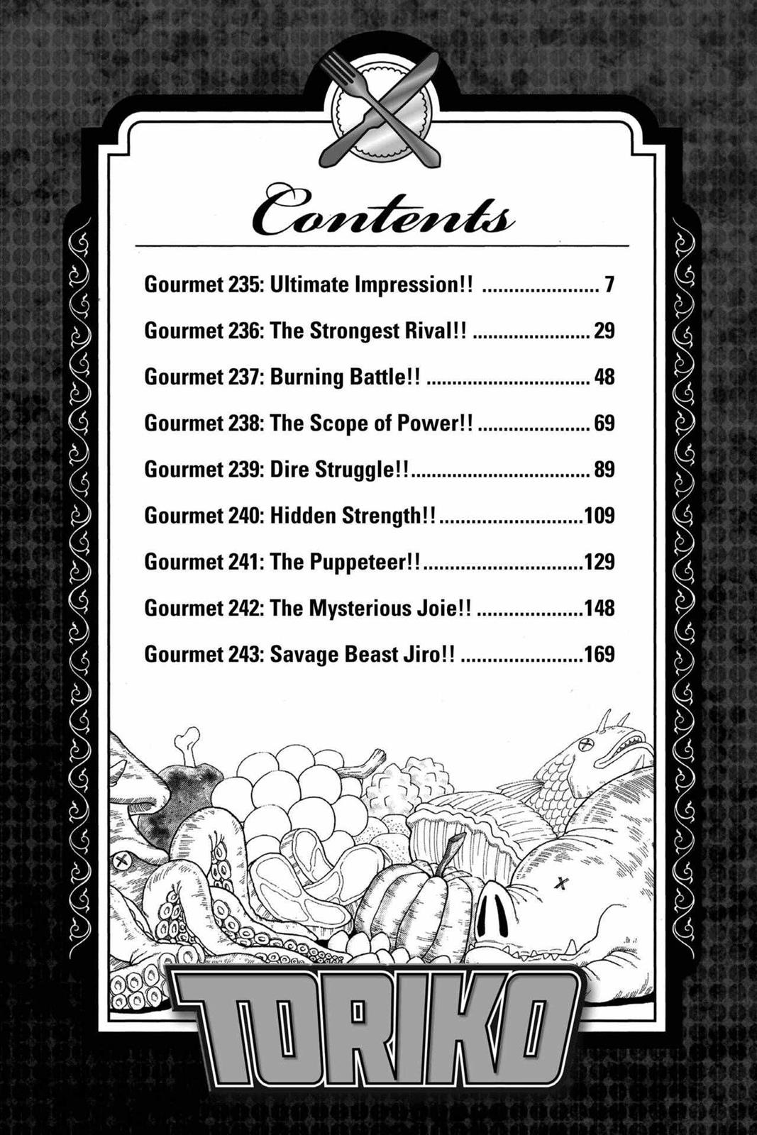 Read Toriko Manga Online