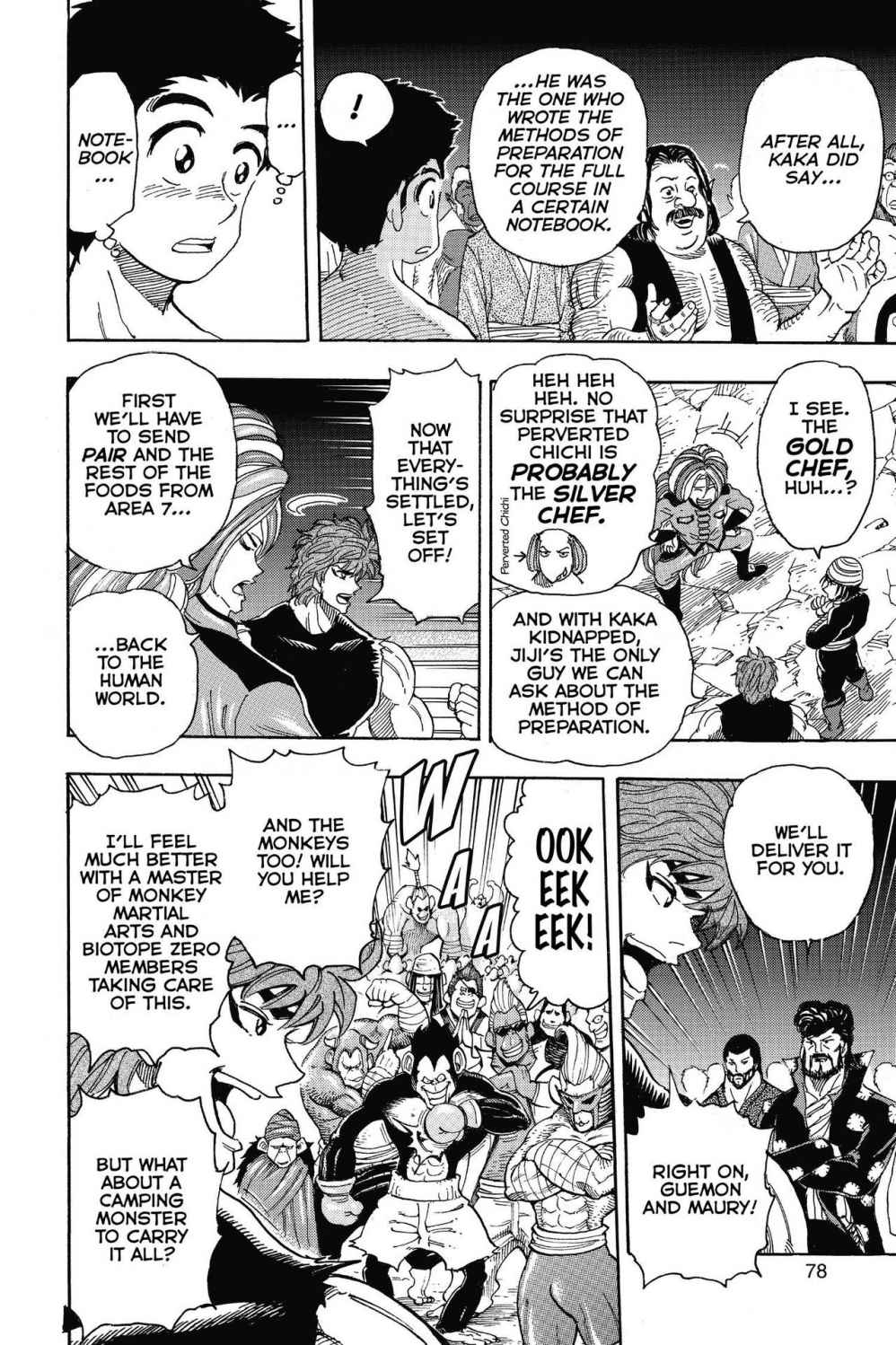 Read Toriko Manga Online