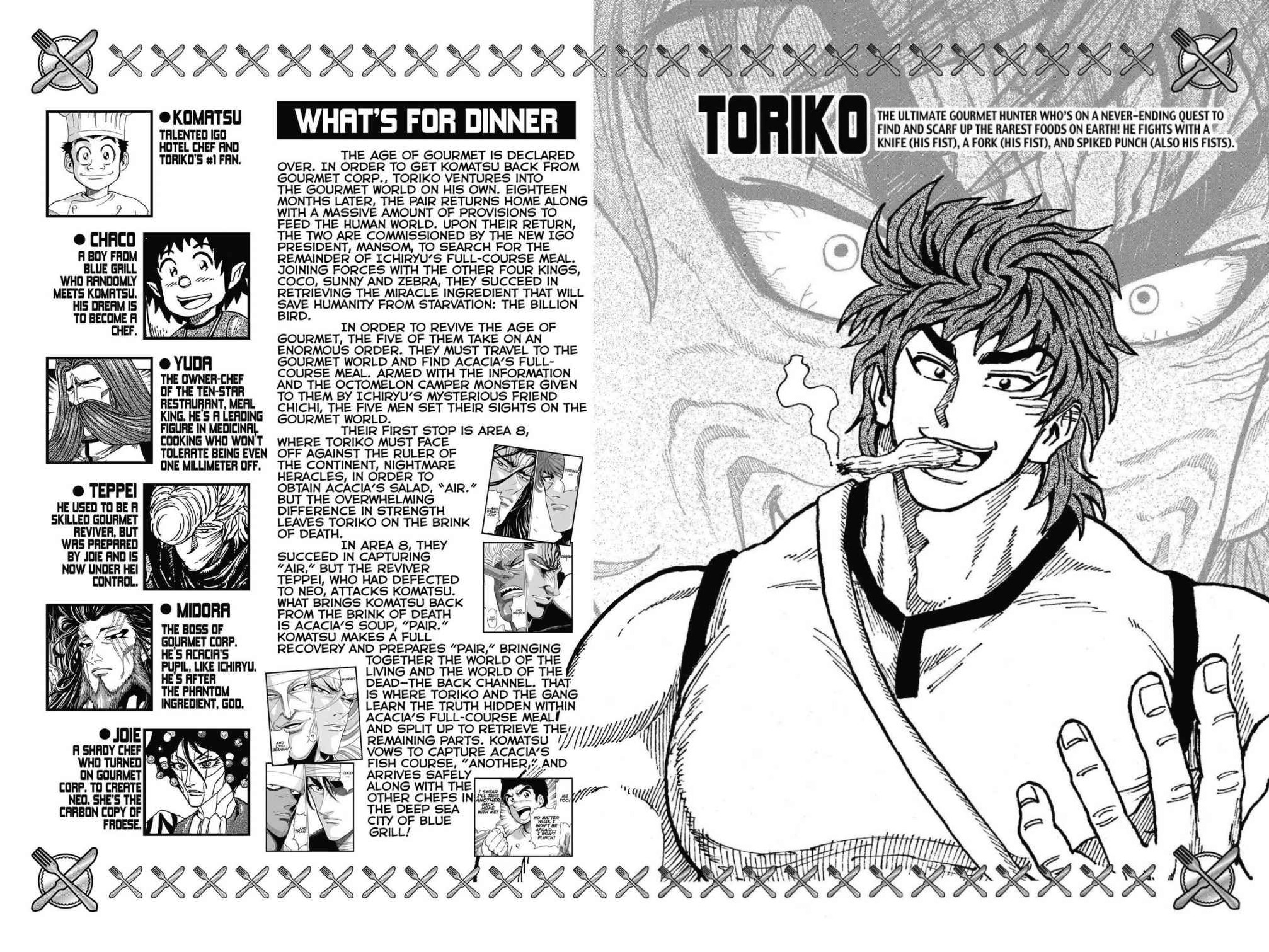 Read Toriko Manga Online